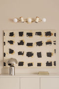 Lampe murale orientable avec 5 points lumineux en fer Amaranto - 1