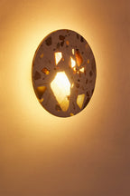 Applique murale Ø20 cm LED en terrazzo Balduina - 2