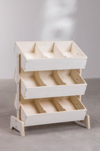 Organisateur de jouets en bois de pin Yerai Kids - 2
