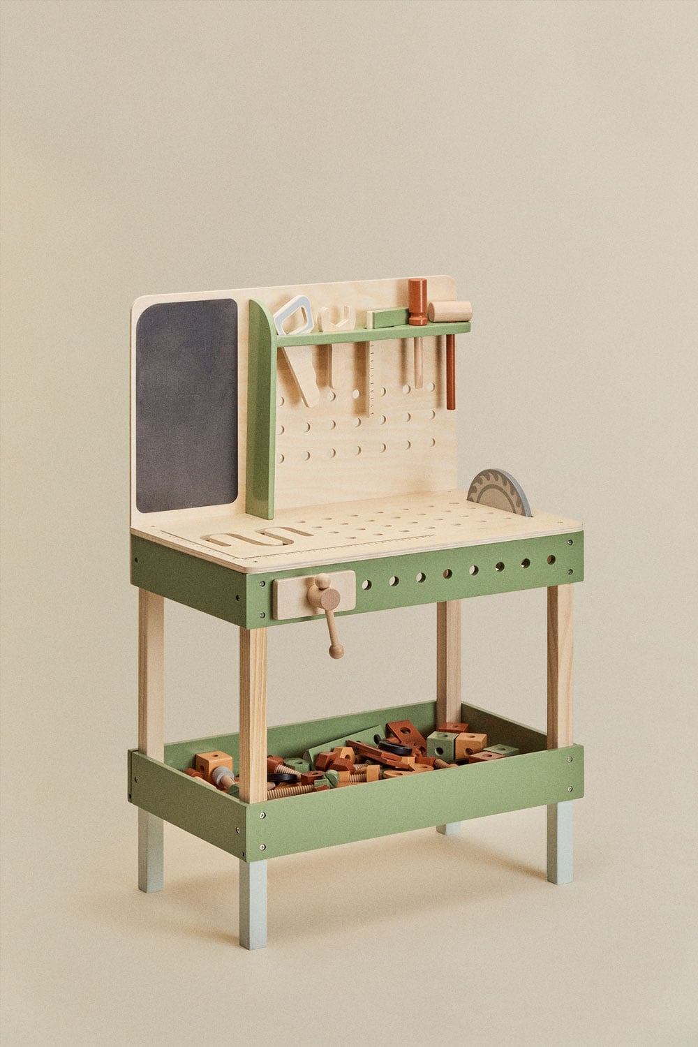 Banc à outils en bois pour enfants Albiore - 3