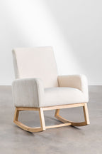 Chaise berçante rembourrée Abigray - 2
