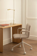 Chaise de bureau avec roulettes et accoudoirs Seifert - 1