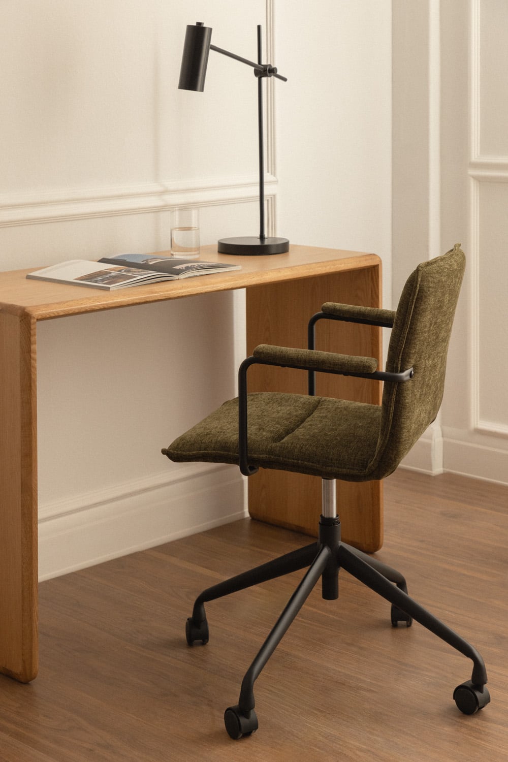 Chaise de bureau avec roulettes et accoudoirs Seifert - 5