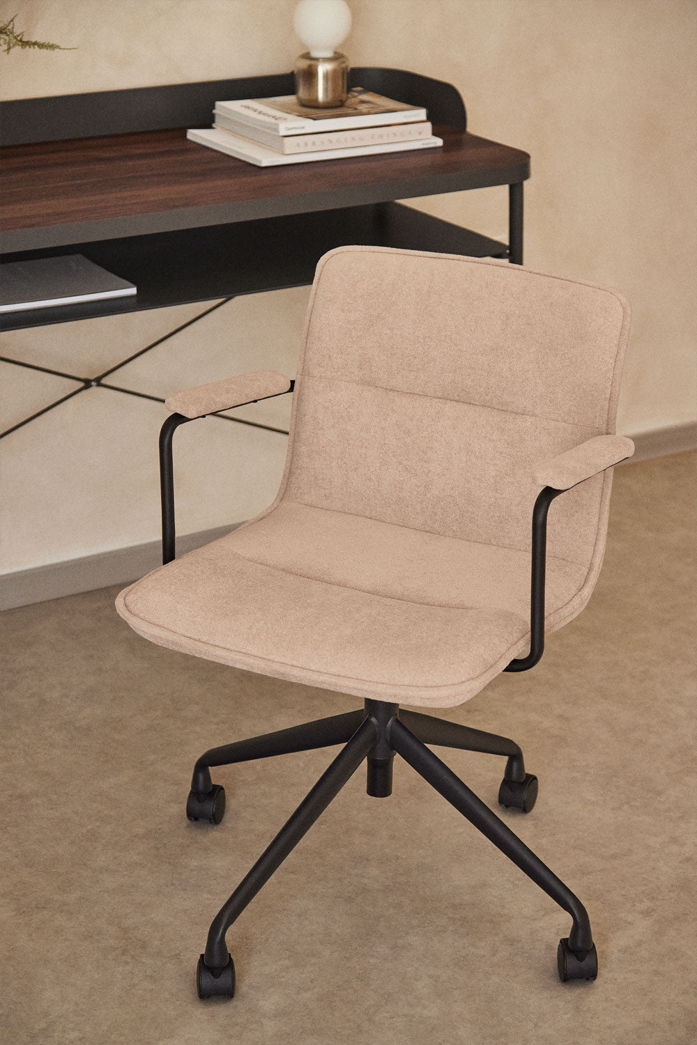 Chaise de bureau avec roulettes et accoudoirs Seifert - 3