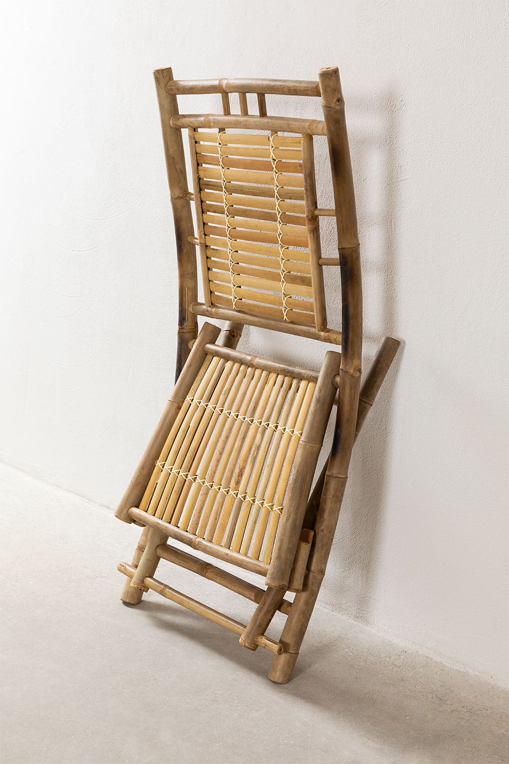 Chaise de jardin pliante en bambou Yakku - 2