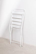 Chaise de jardin pliante en acier Janti - 2