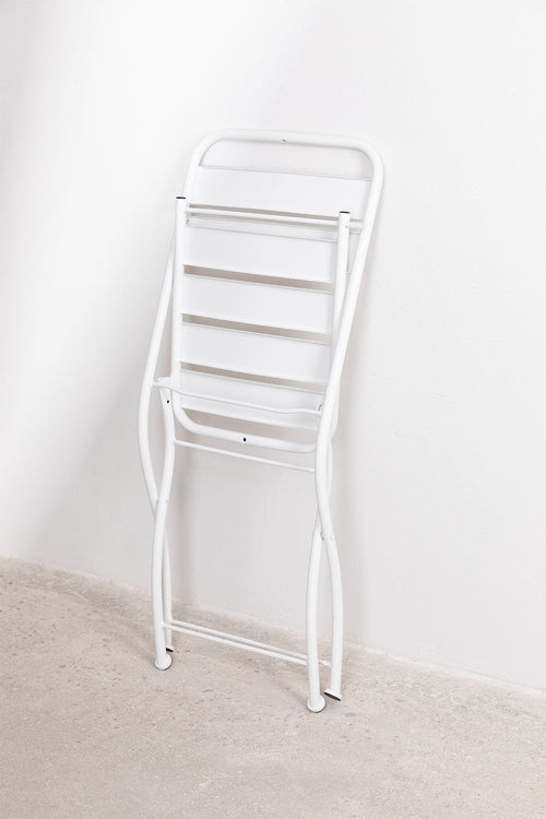 Chaise de jardin pliante en acier Janti - 2