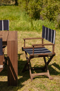 Chaise de réalisateur pliante de jardin en bois d'acacia Ridley - 1