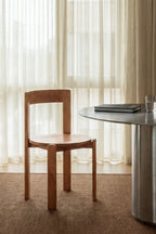 Chaise de salle à manger en bois de chêne Noreli - 3