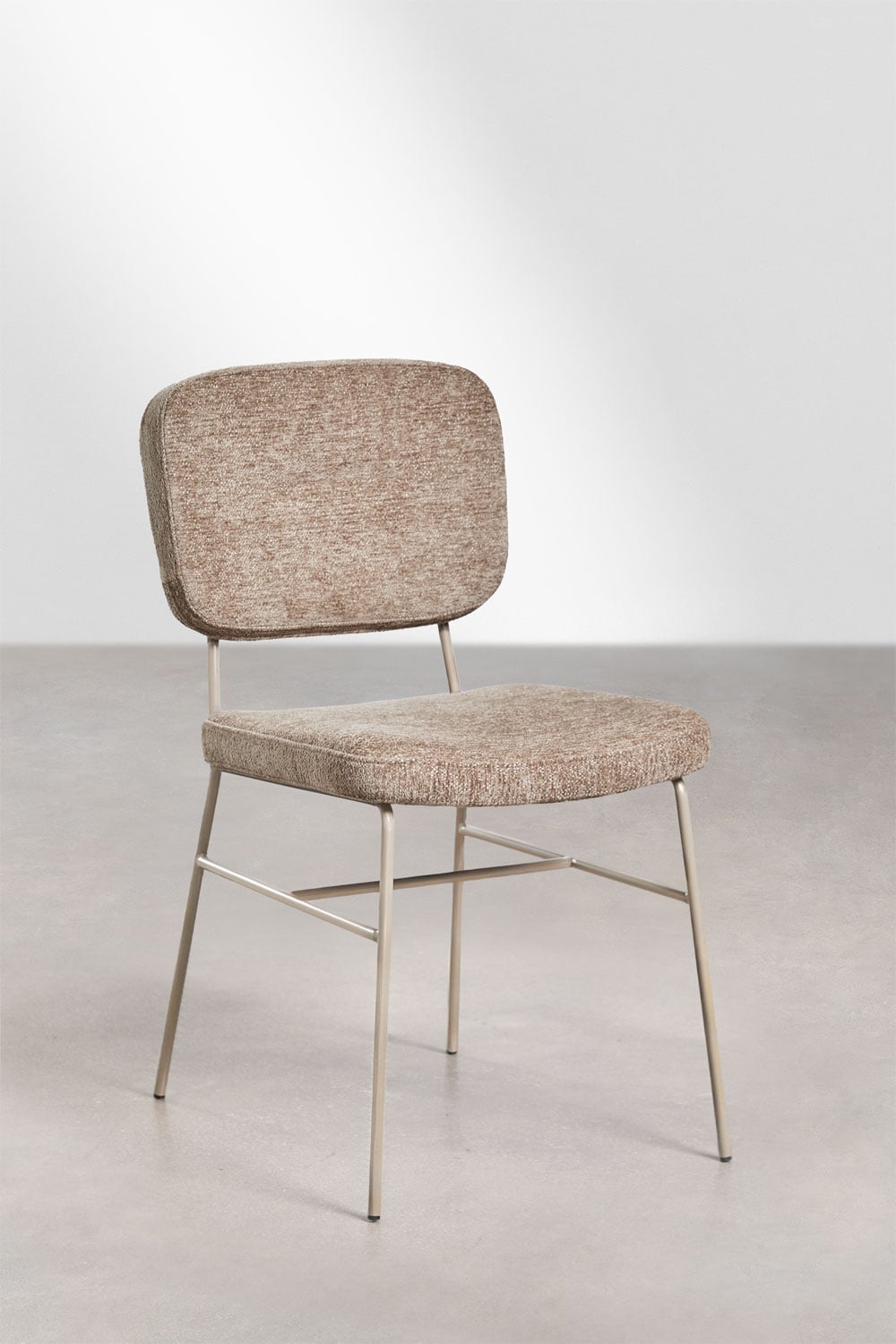 Chaise de salle à manger rembourrée Milih - 2