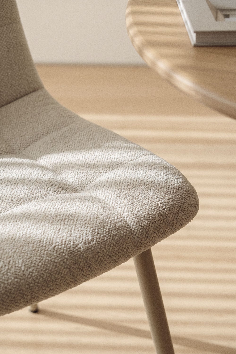 Chaise de salle à manger rembourrée Vielira - 2