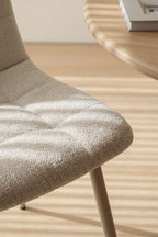Chaise de salle à manger rembourrée Vielira - 2