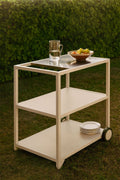 Chariot de cuisine modulaire d'extérieur en acier Rivana - 1
