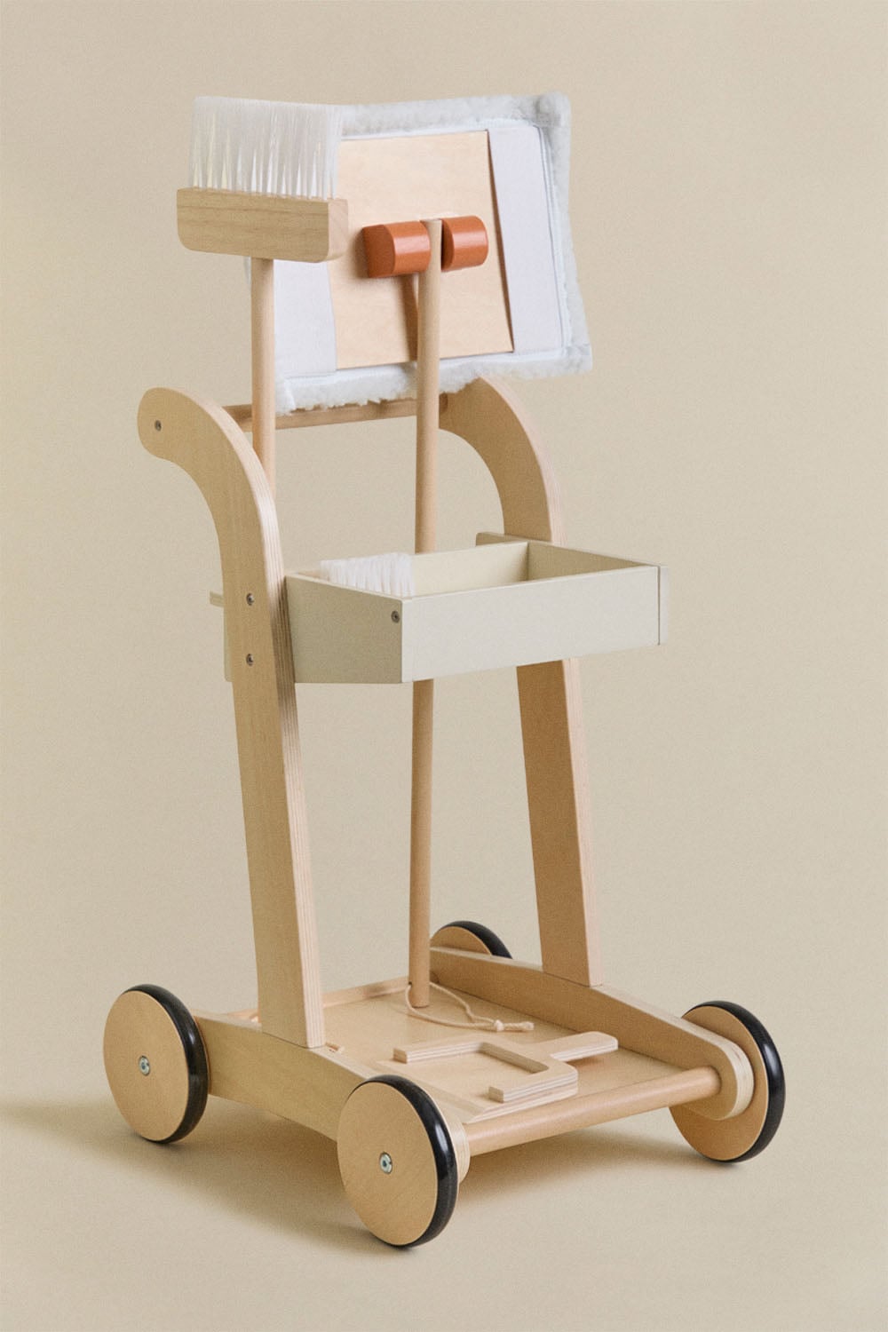 Chariot de nettoyage en bois Ashley Kids - 2