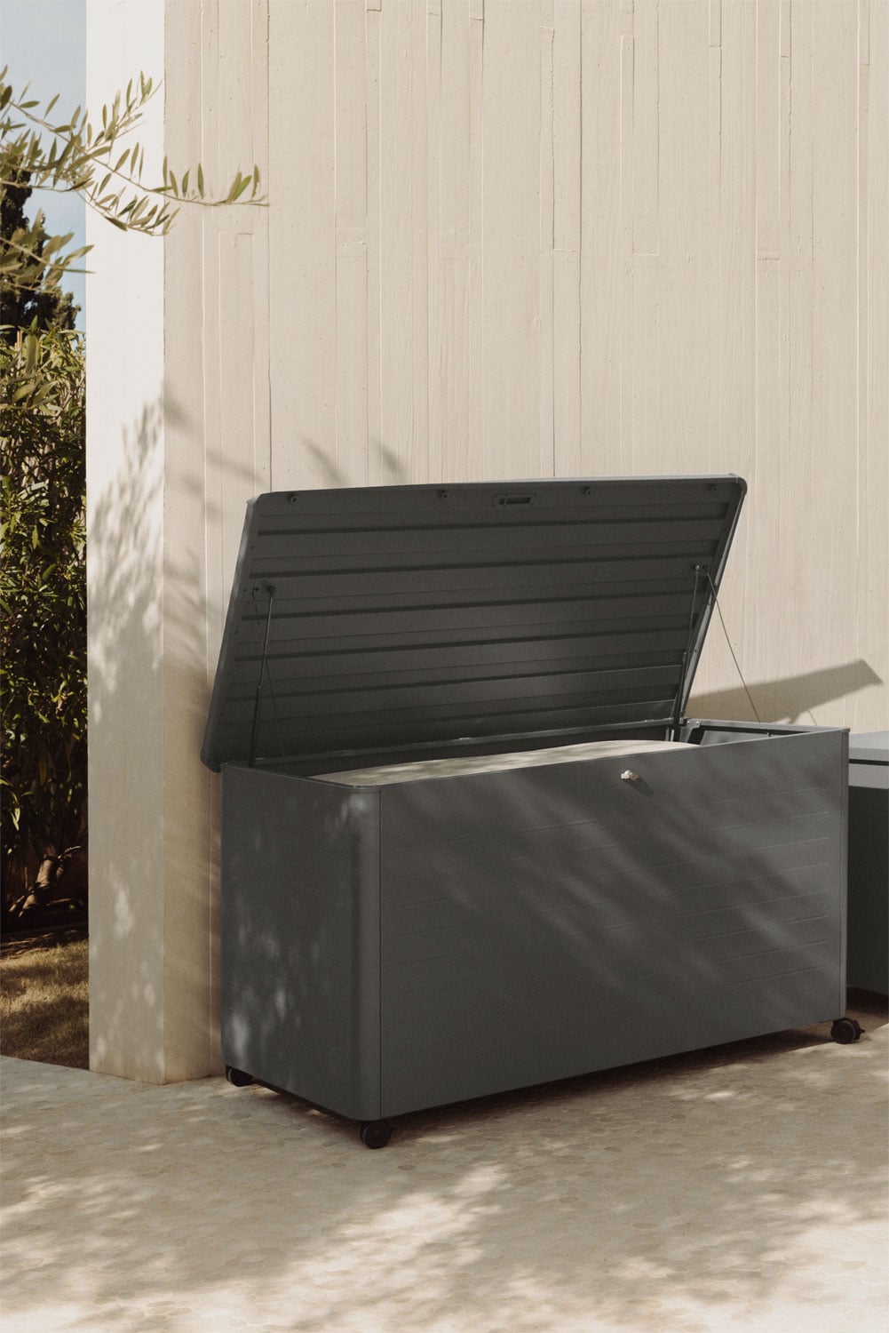 Coffre de rangement pour jardin en acier Forzan - 3