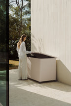 Coffre de rangement pour jardin en acier Forzan - 1