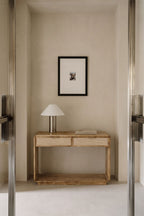 Console d'entrée 120x30 cm en bois de manguier Abrams - 1