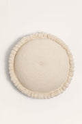 Coussin rond Ø50 cm en coton tressé Olets - 1