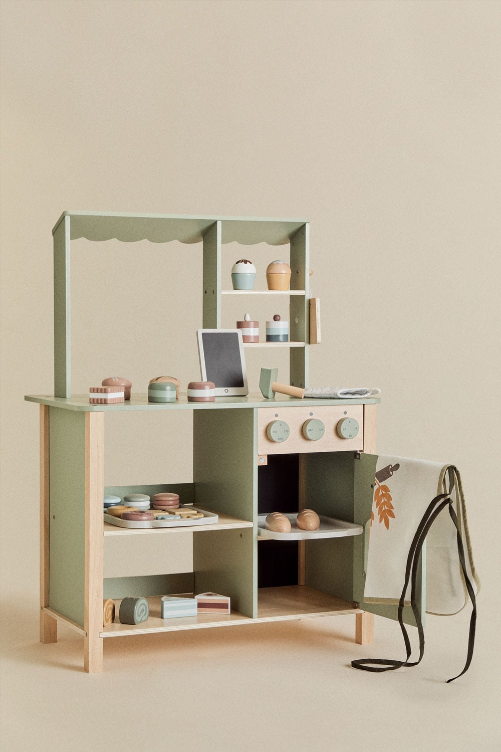 Set de boulangerie avec accessoires en bois Leda Kids - 2