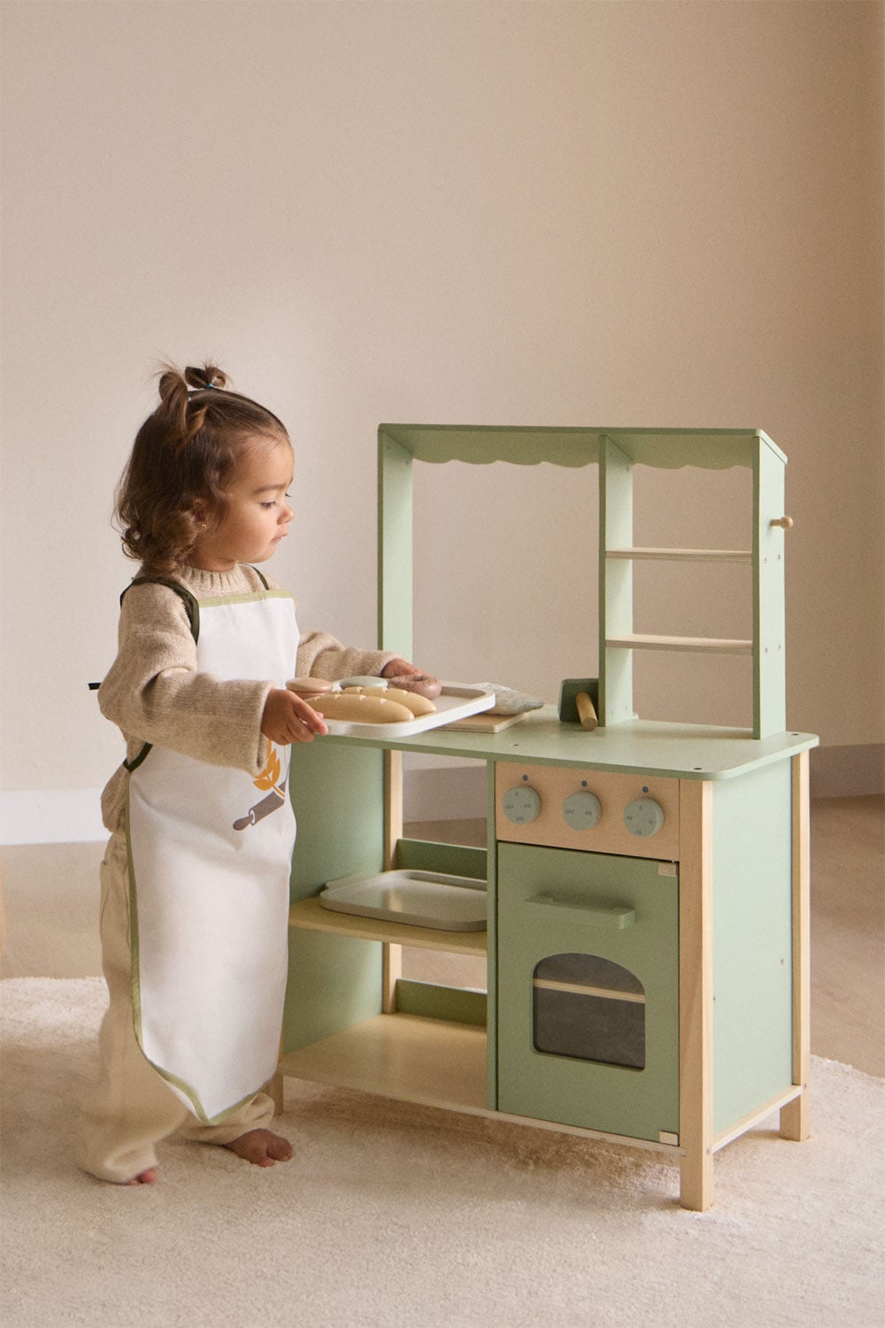 Set de boulangerie avec accessoires en bois Leda Kids - 1
