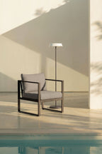 Fauteuil de jardin en aluminium Lipov - 1