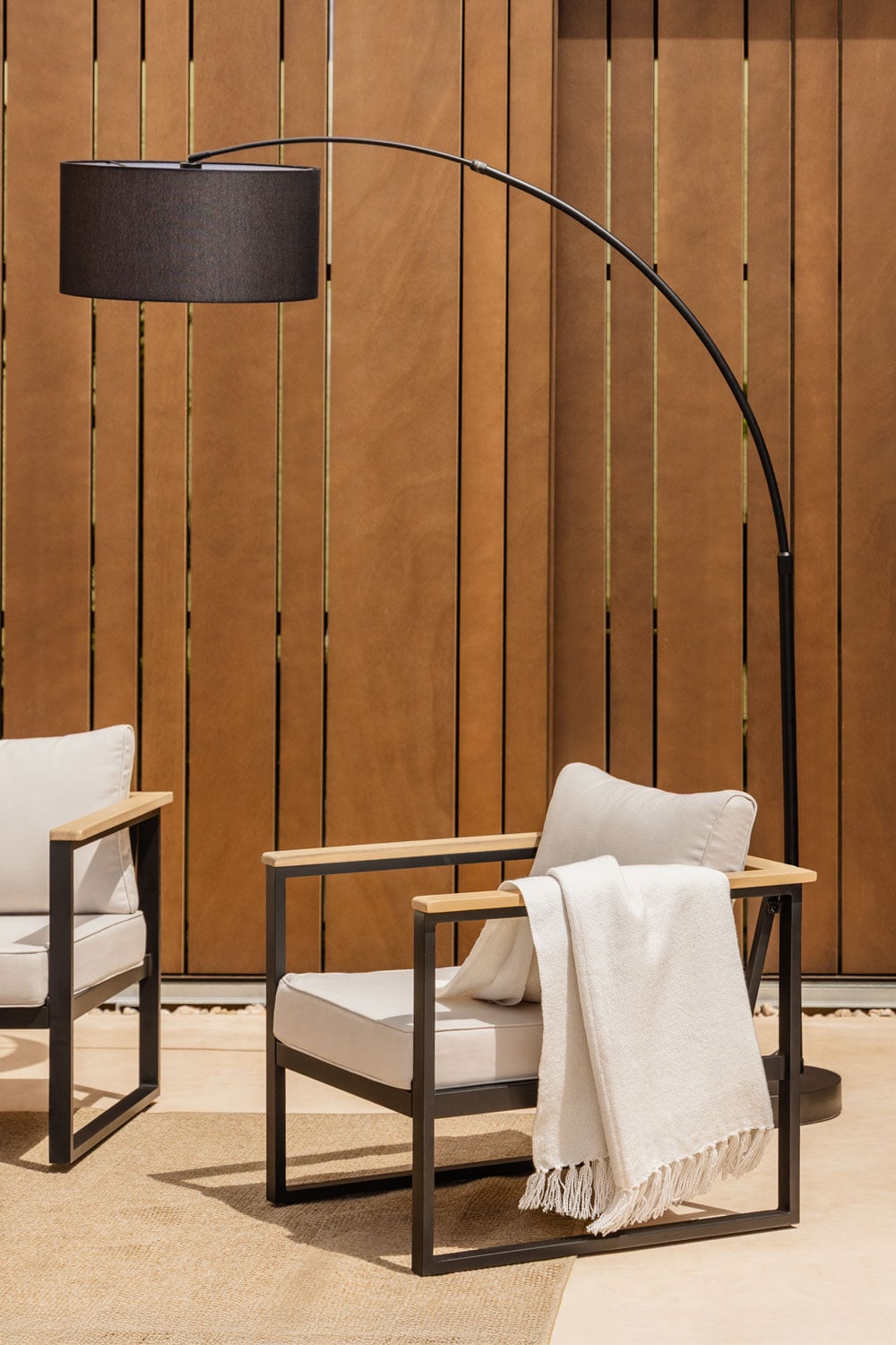 Fauteuil de jardin en aluminium Lipov - 5