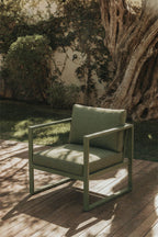 Fauteuil de jardin en aluminium Lipov - 6