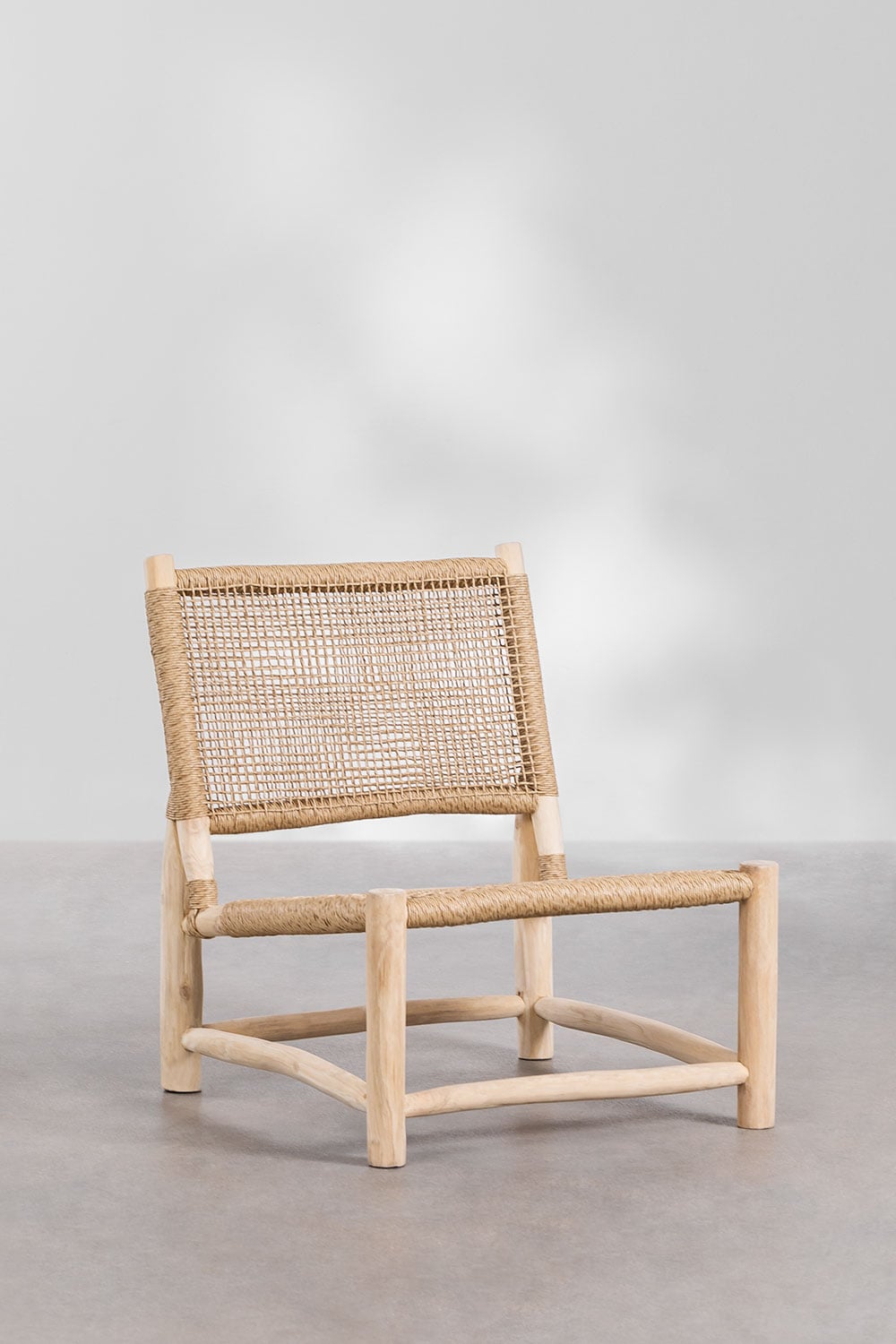 Fauteuil de jardin en bois de teck Bientina - 2
