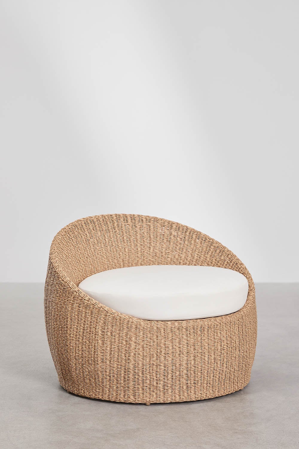 Fauteuil de jardin en rotin synthétique Clarnyx - 2