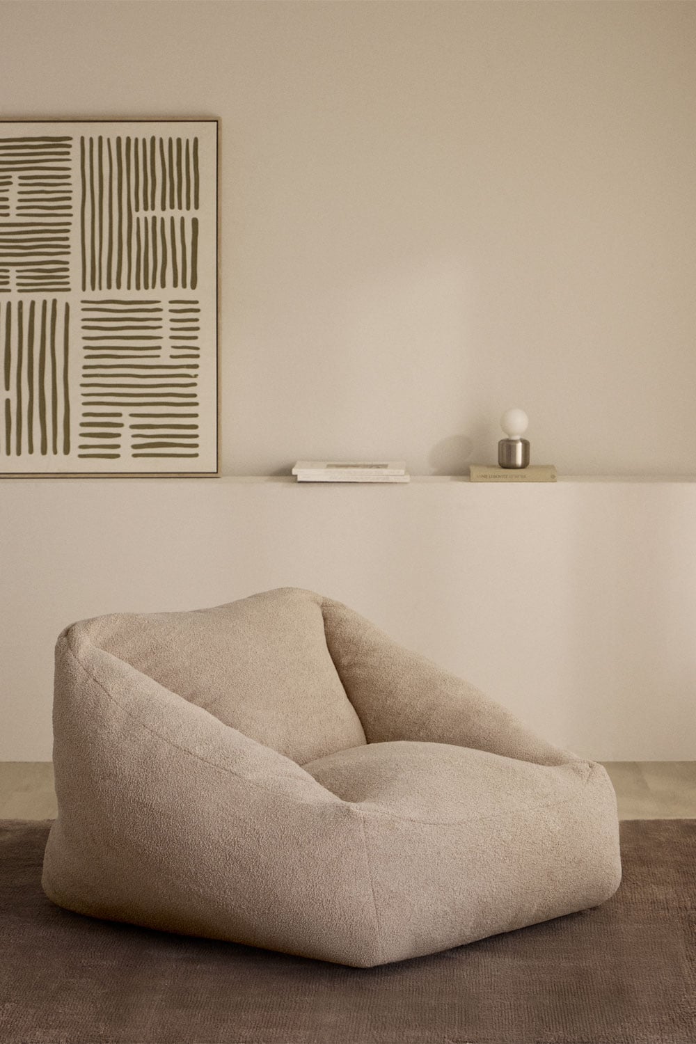 Fauteuil pouf rembourré Thiago - 5