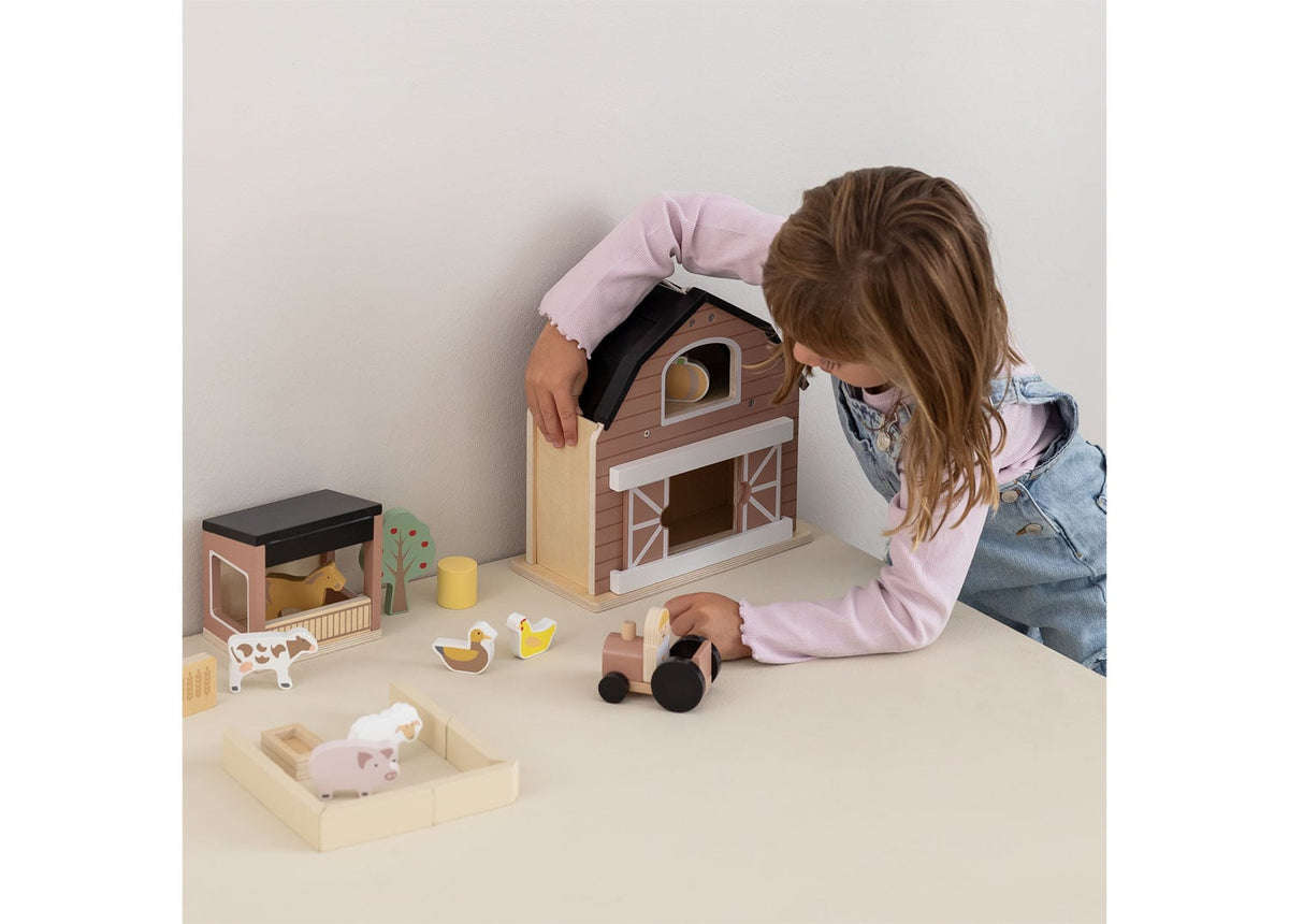Ferme en bois Nermal Kids - 1