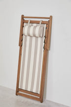 Hamaca pliante en bois avec coussin Kardis - 2