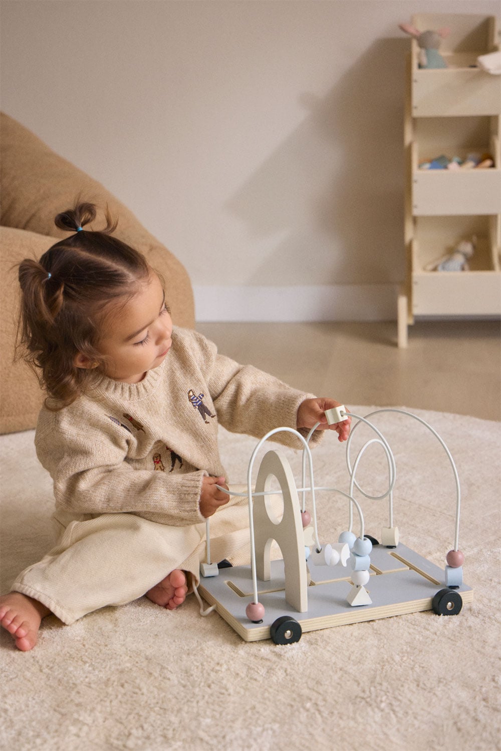 Labyrithe de perles en bois Pedrys Kids - 1