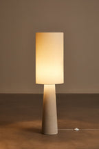 Lampadaire en lin et fibre de verre Loana - 2