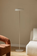Lampe sur pied solaire LED sans fil en polyéthylène et fer Ulenia - 4