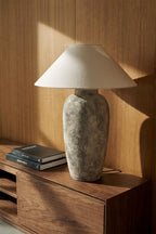 Lampe de table en lin et fibre de verre Selivan - 3
