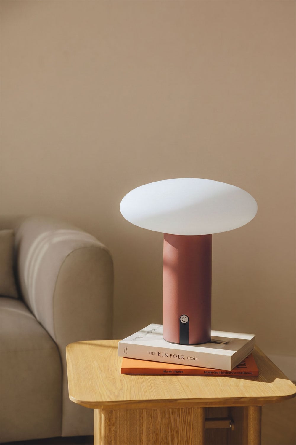 Lampe de table LED sans fil en fer Zosima - 3