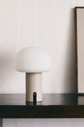 Lampe de table LED sans fil en polyéthylène et fer Jadzia - 1