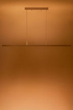 Lampe suspendue linéaire LED 120 cm avec lumière indirecte en aluminium Danile - 2