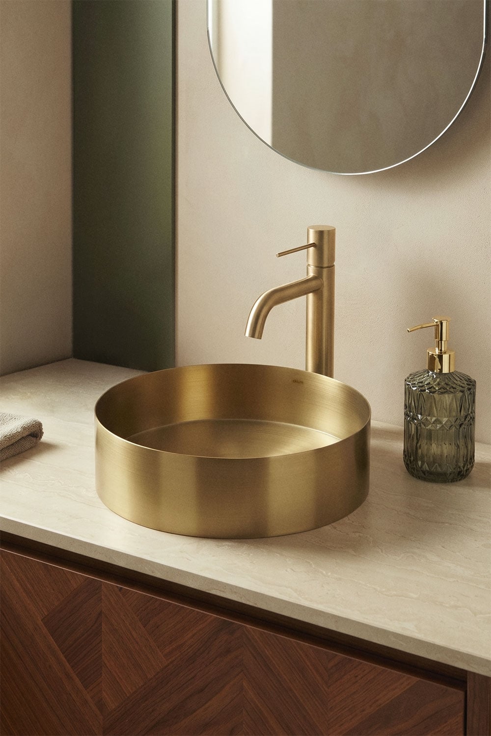 Lavabo rond Ø40 cm en acier inoxydable Lemia - 3