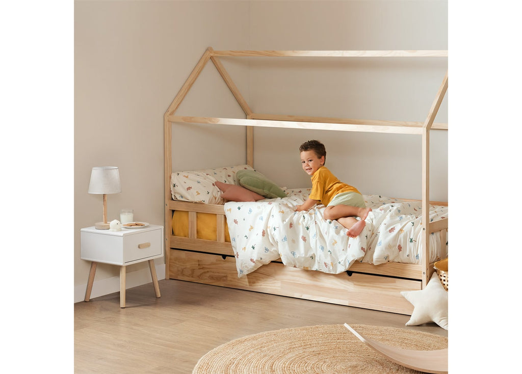 Lit gigogne pour matelas 90 x 190 cm en bois Kelly Kids - 3