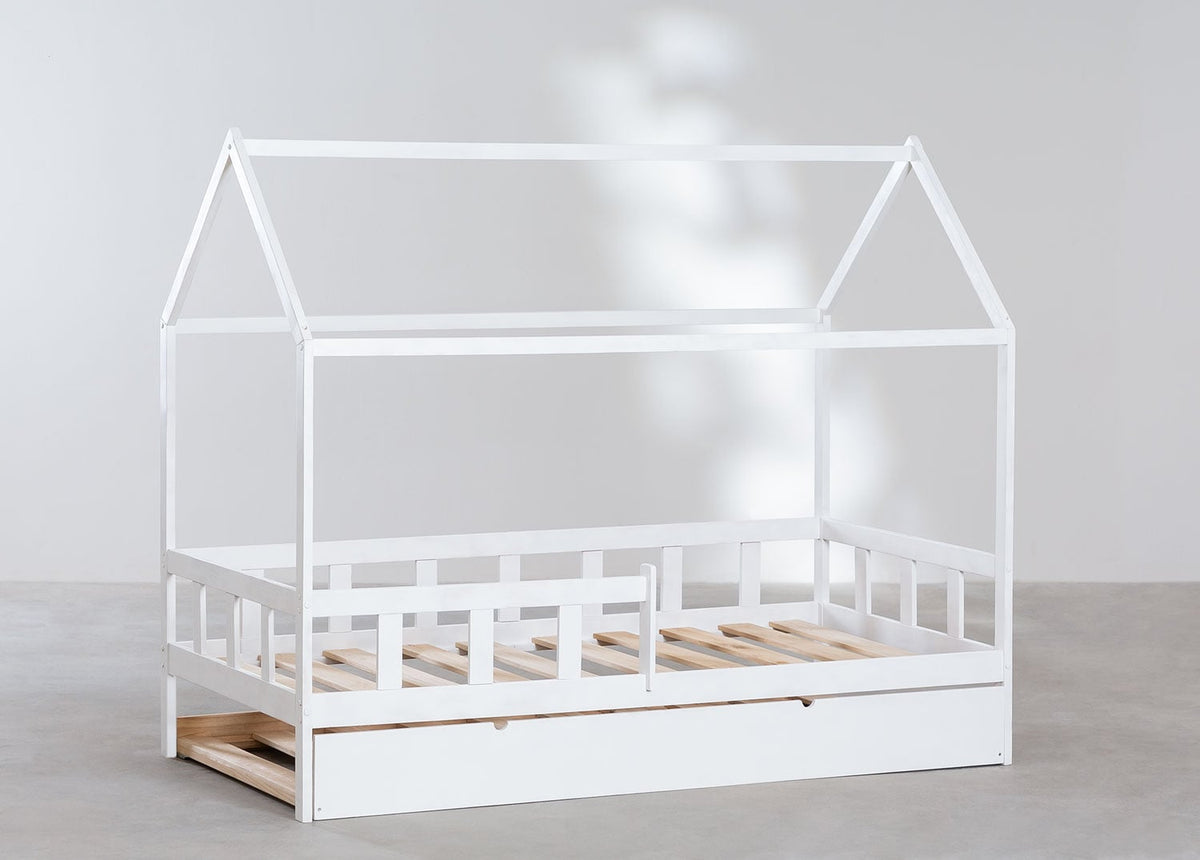 Lit gigogne pour matelas 90 x 190 cm en bois Kelly Kids - 1