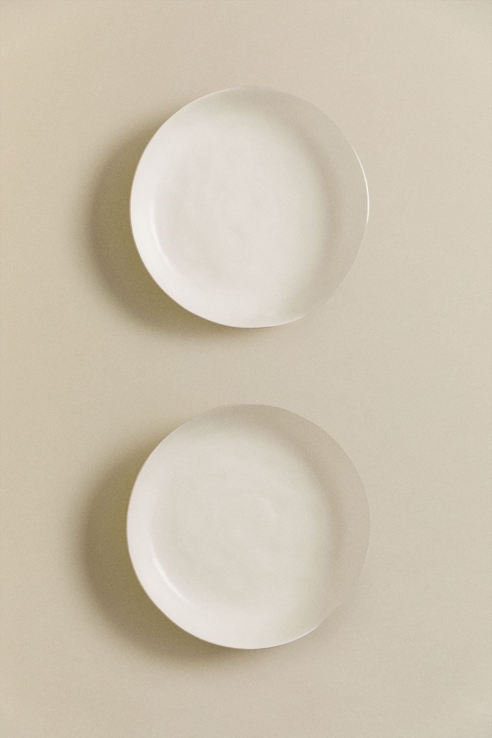 Pack de 2 assiettes creuses en grès Belvere - 2