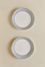 Pack de 2 assiettes creuses en new bone china Isolda - 2