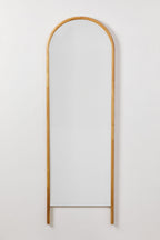 Miroir mural 178 x 58 cm en bois de chêne Ovidia - 2