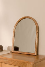 Miroir mural en bois de manguier Patmos - 1