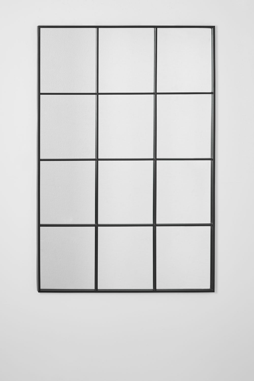 Miroir mural rectangulaire 80x120 cm en métal Niember - 2