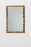 Miroir mural rectangulaire 45x70 cm en bois de manguier Fearne - 2