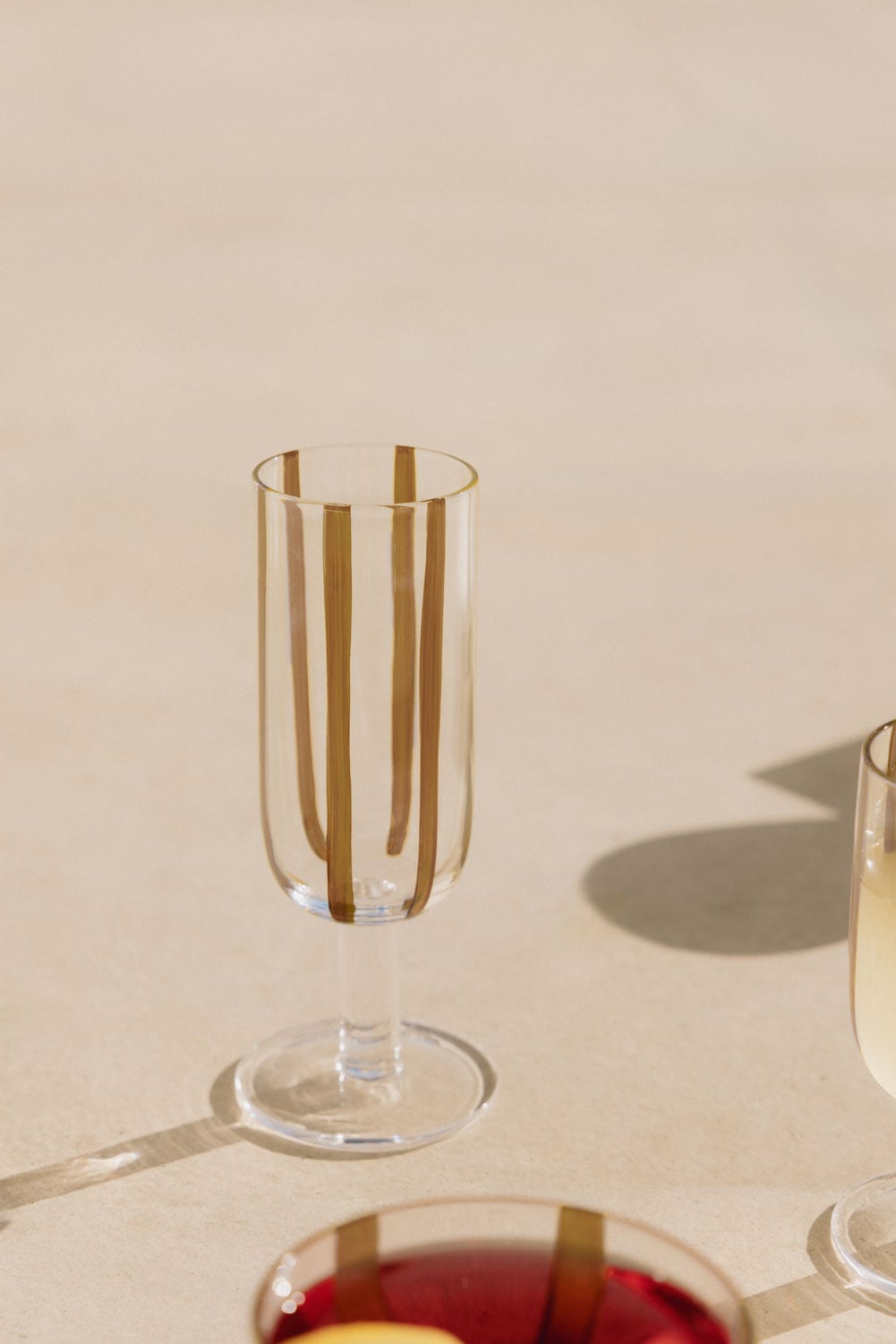 Pack de 4 coupes à champagne 26 cl en verre Jalviana - 1