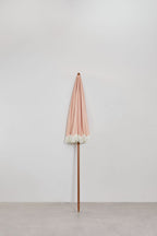 Parasol Ø175 cm en tissu et acier Miska - 2